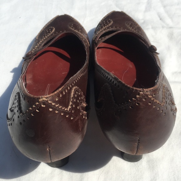 Nine West, leather Women’s 8, color oxblood / wine - Picture 3 of 6